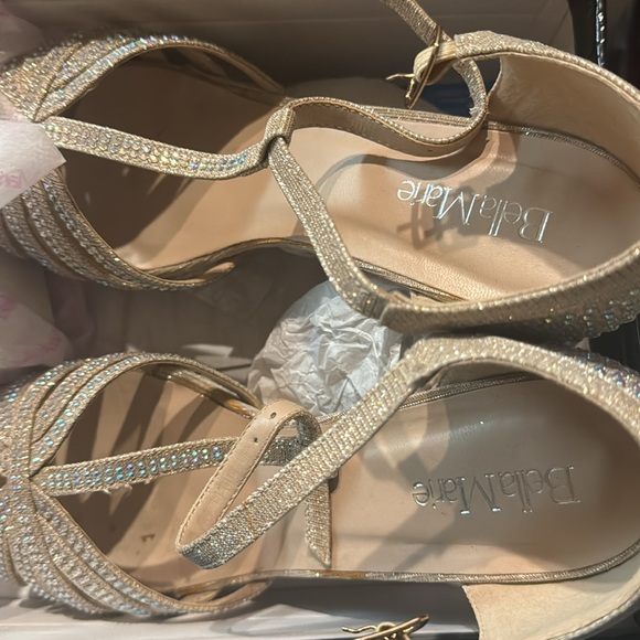 “Bella Marie” Rhinestone Heels - Picture 3 of 5